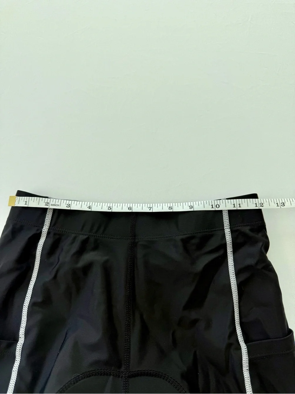 Men's Black Padded Athletic Cycling Shorts